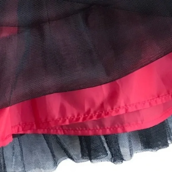 Harajuku Mini for Target by Gwen Stefani Tuxedo Red Dress Sz 6/6x - Picture 6 of 6